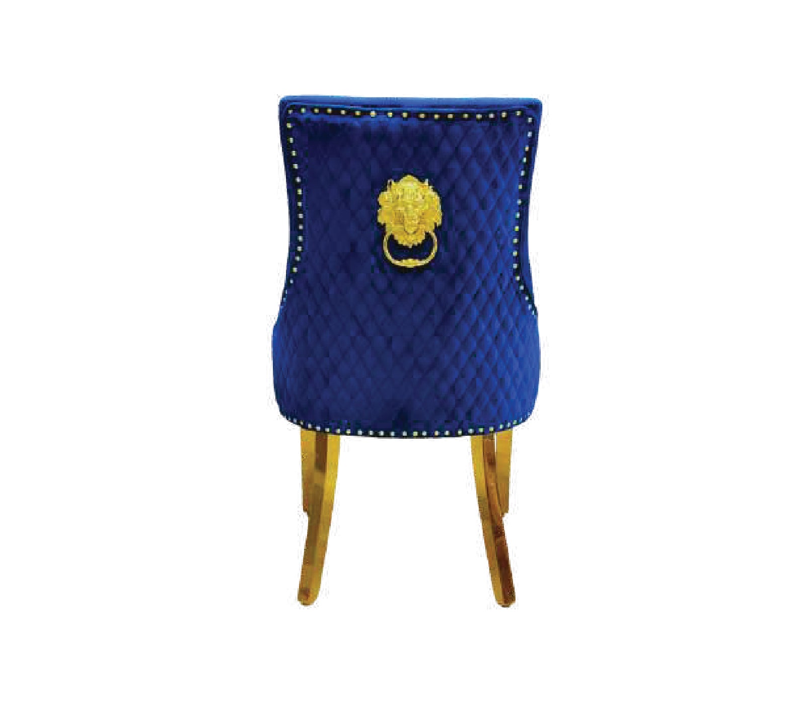 SOFIA CREAM DINING TABLE with MAJESTIC GOLD LION CHAIRS