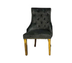 MAJESTIC GOLD LION KNOCKER CHAIR