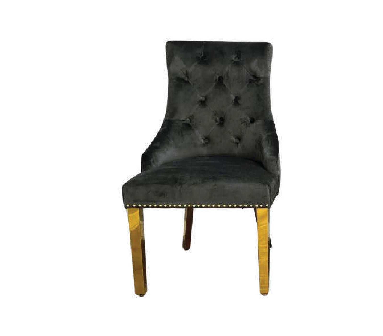 MAJESTIC GOLD LION KNOCKER CHAIR