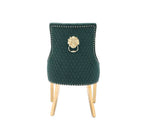 MAJESTIC GOLD LION KNOCKER CHAIR