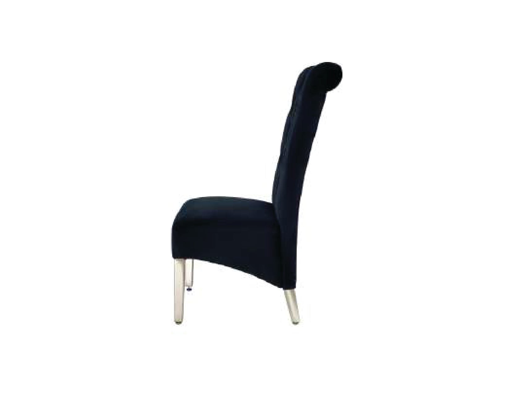SOFIA VELVET FABRIC DINING CHAIR