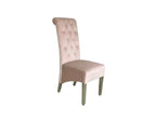 SOFIA VELVET FABRIC DINING CHAIR