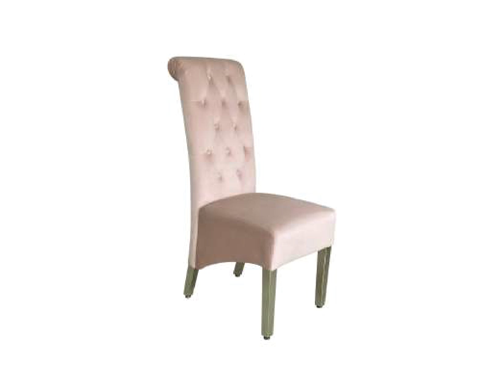 SOFIA VELVET FABRIC DINING CHAIR