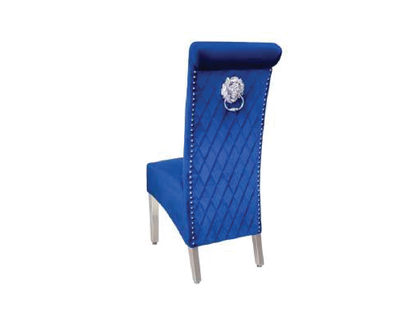 SOFIA VELVET FABRIC DINING CHAIR