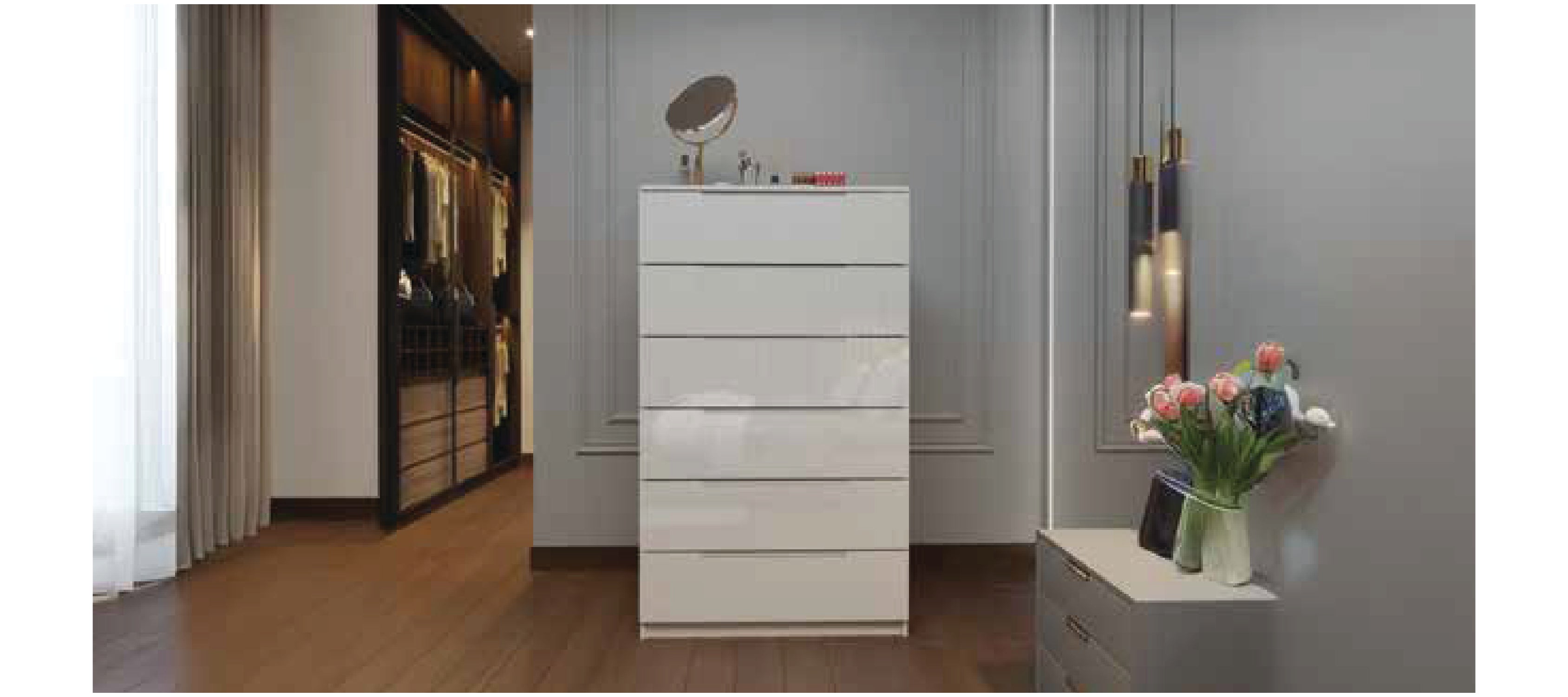 HIGH GLOSS CD01/02/04 CHEST DRAWERS