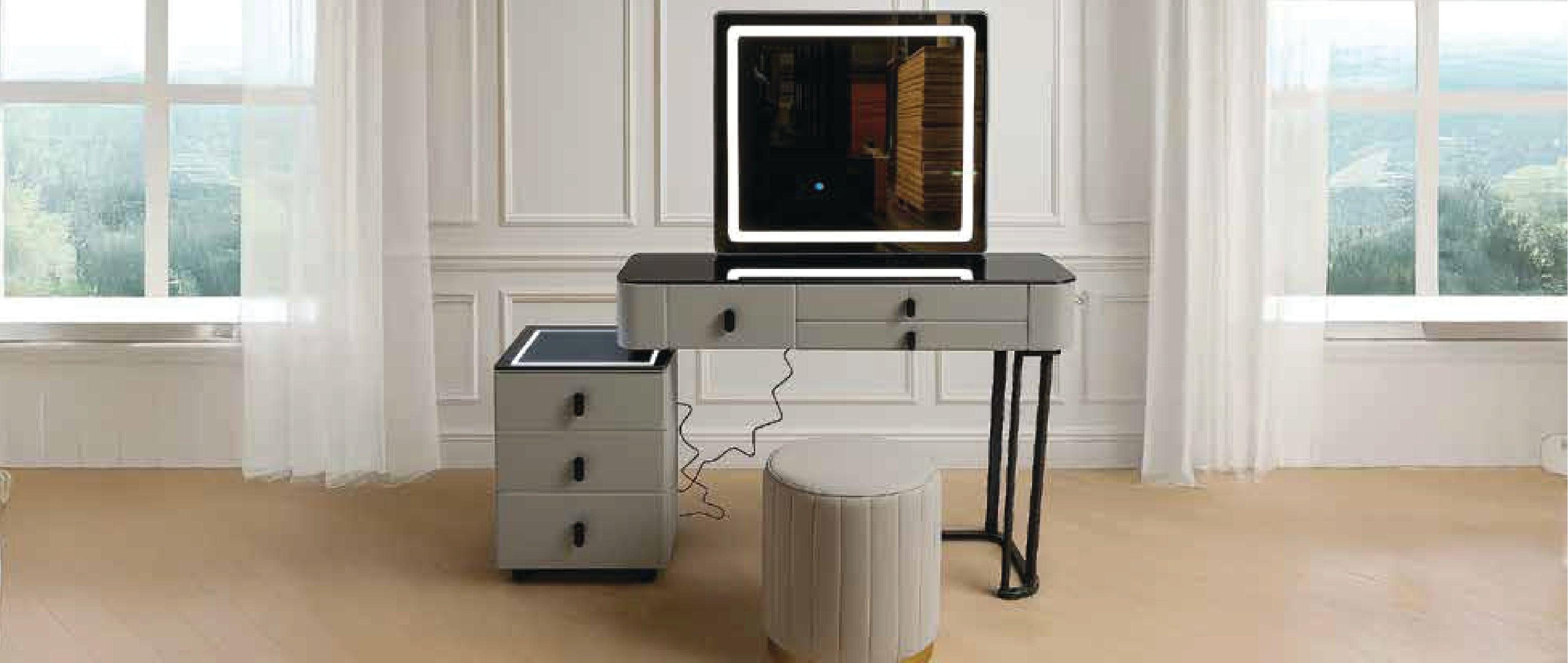 SQUARE S0-2 DRESSING TABLE