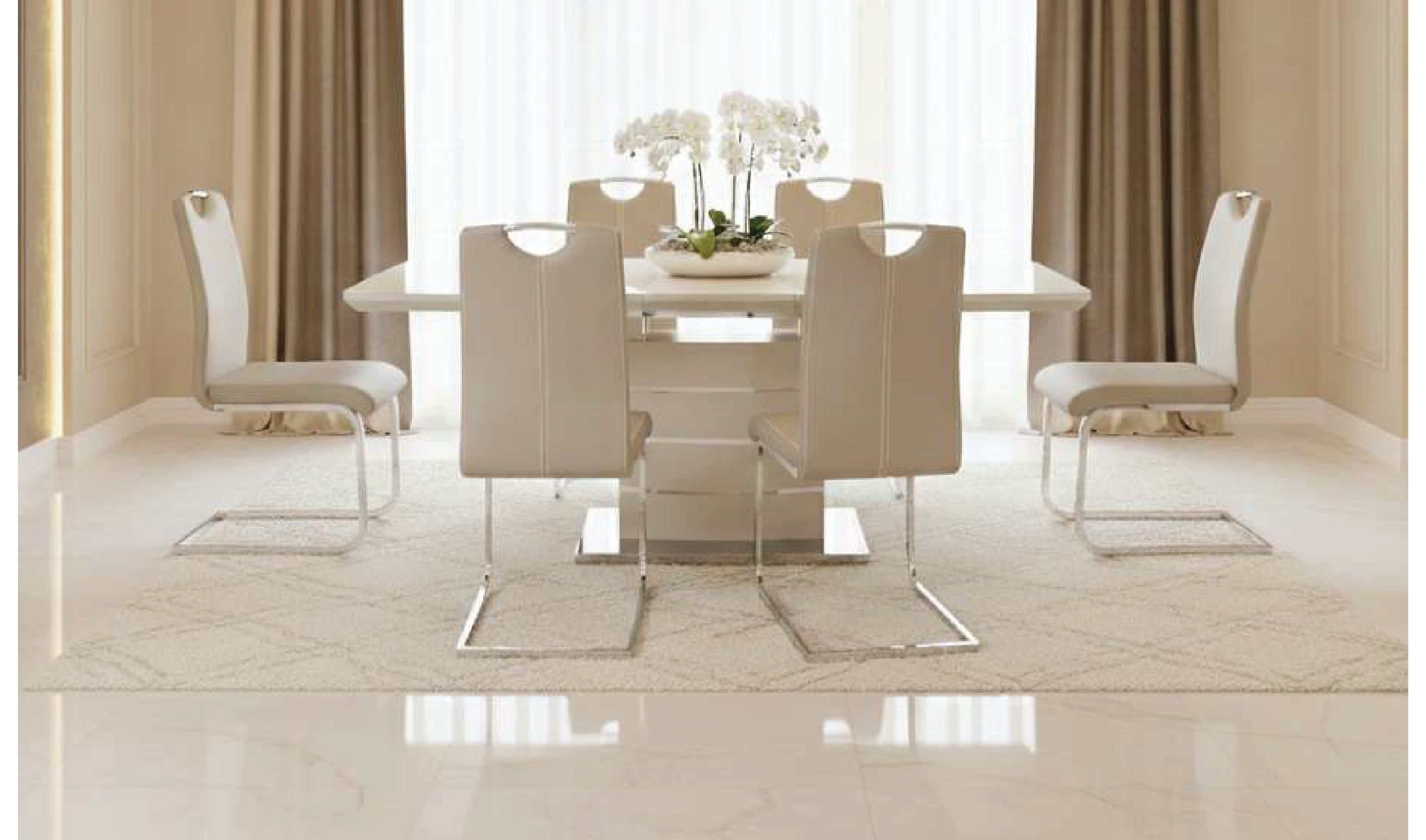 MILAN EXTENDING DINING TABLE