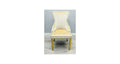 SOFIA BLACK DINING TABLE with VICTORIA RING KNOCKER CHAIR