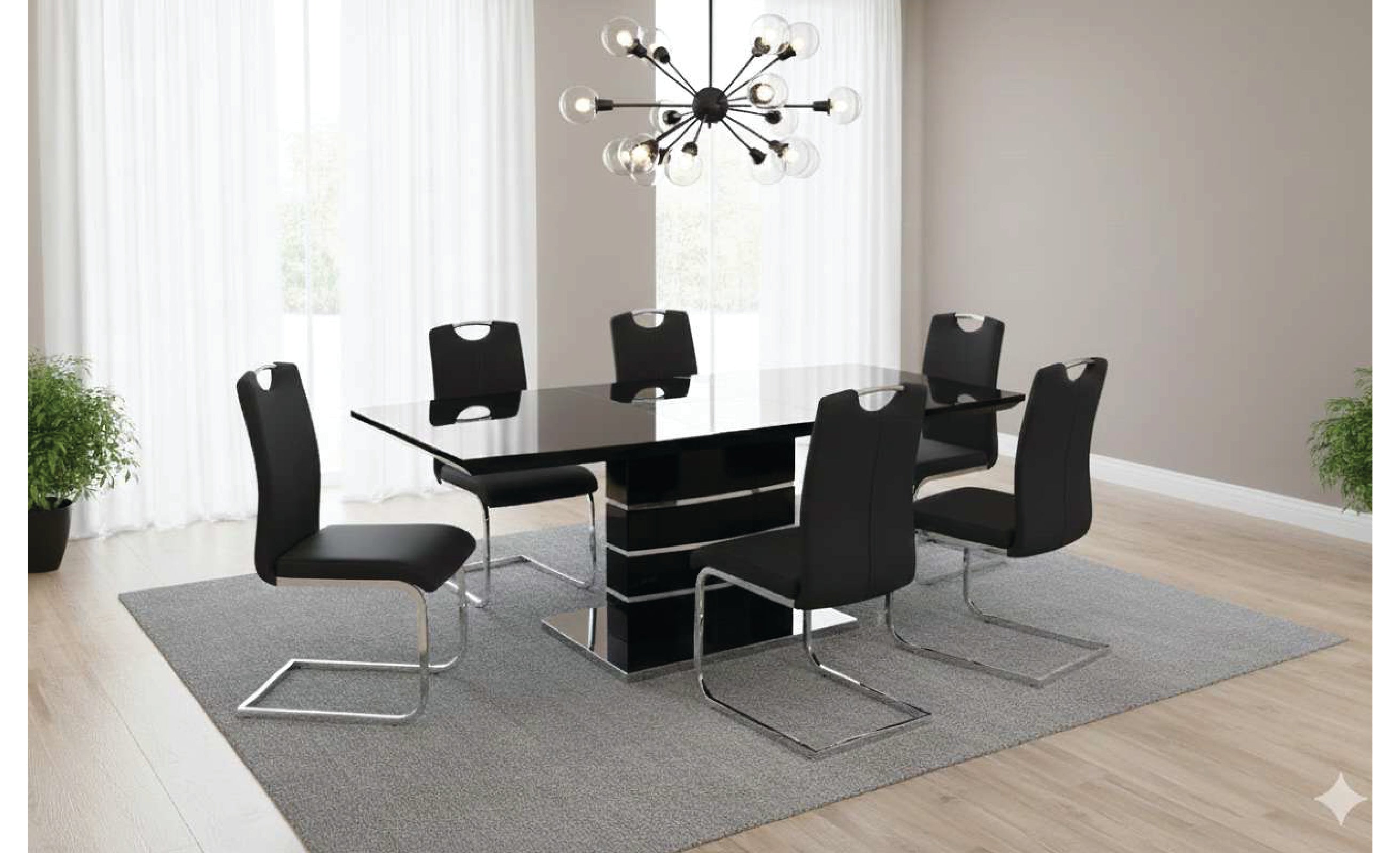 MILAN EXTENDING DINING TABLE