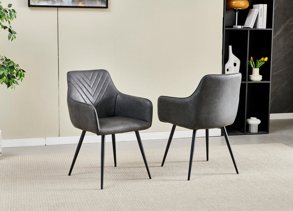 CHICAGO (160 - 200) DINING TABLE with STANFORD CHAIRS