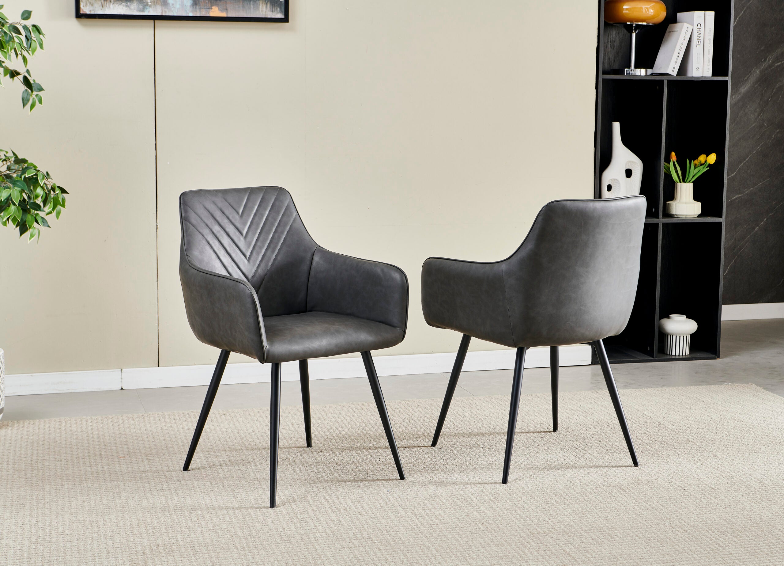 CHICAGO (160 - 200) DINING TABLE with STANFORD CHAIRS