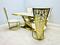 ELINA DINING TABLE with VIENNA CHAIRS