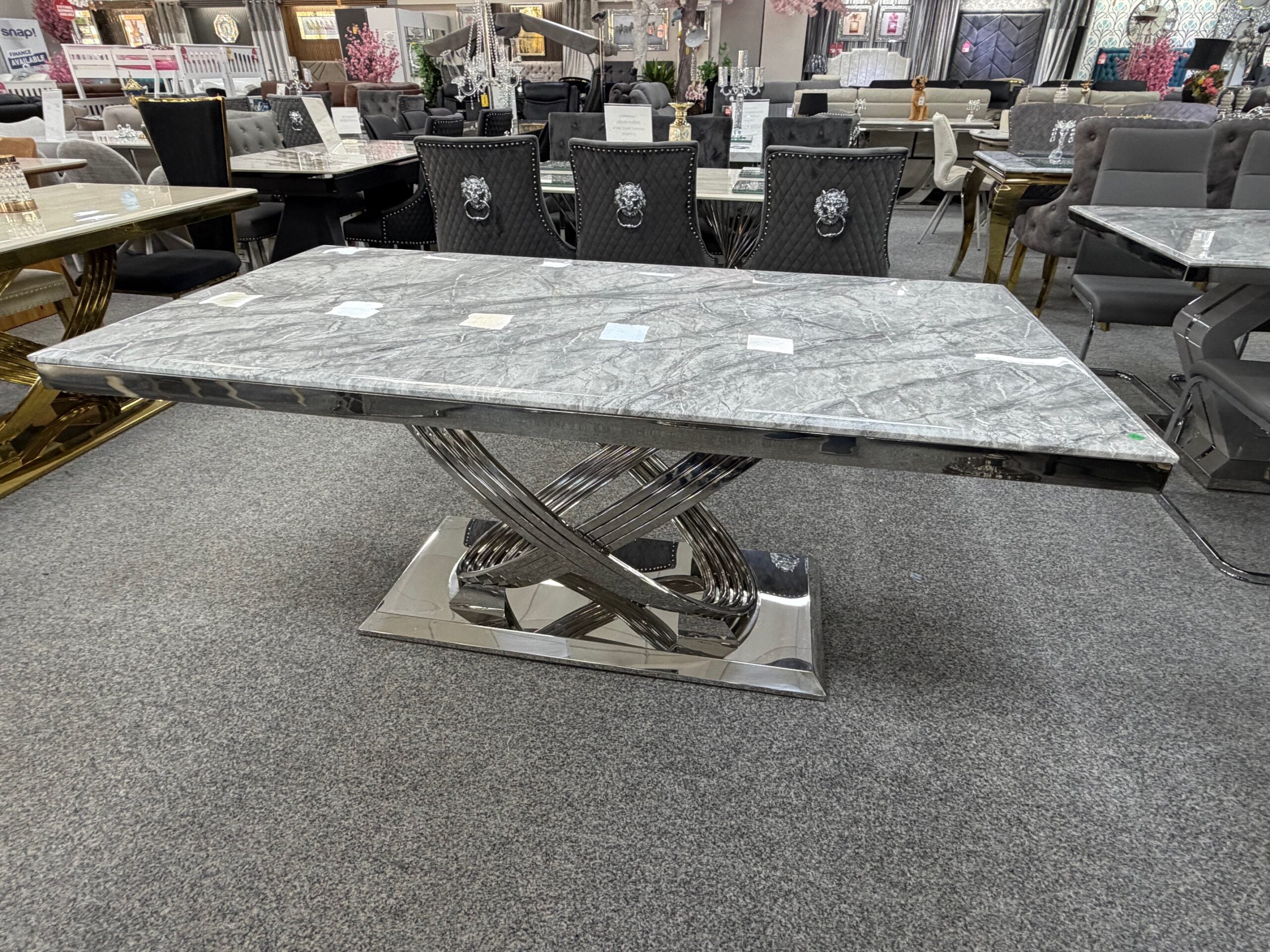 ELINA MARBLE DINING TABLE