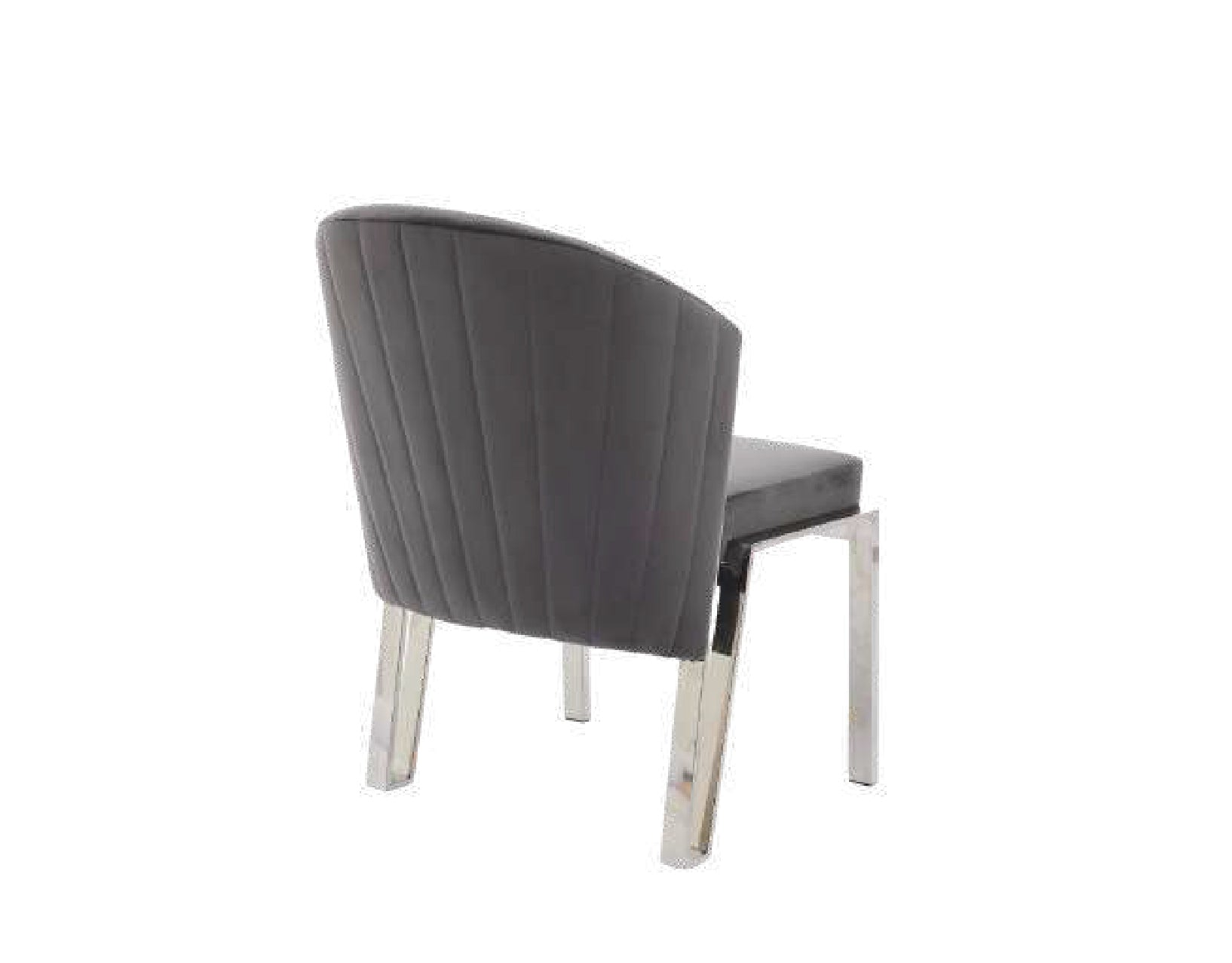 SORRENTO SILVER DINING TABLE with FABIO CHAIRS