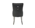 VALENCIA VELVET FABRIC DINING CHAIR