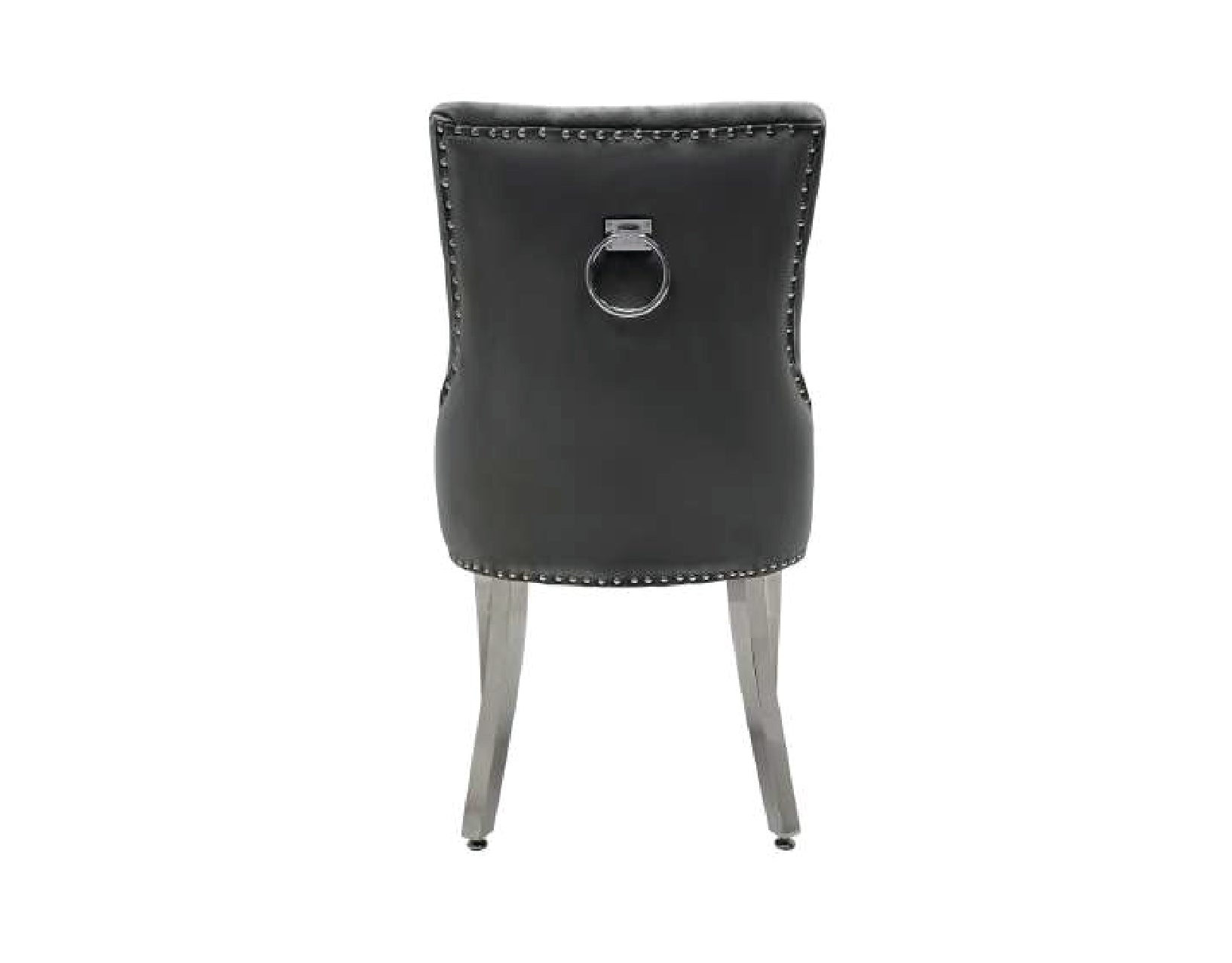 VALENCIA VELVET FABRIC DINING CHAIR