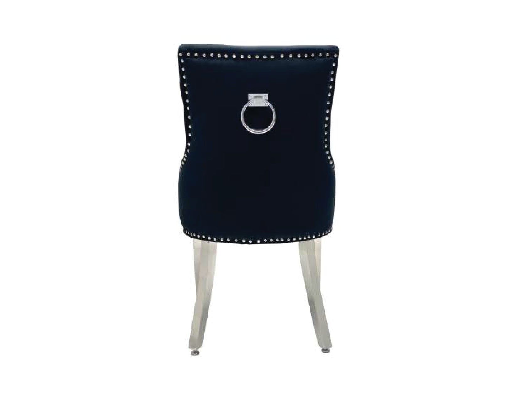 VALENCIA VELVET FABRIC DINING CHAIR