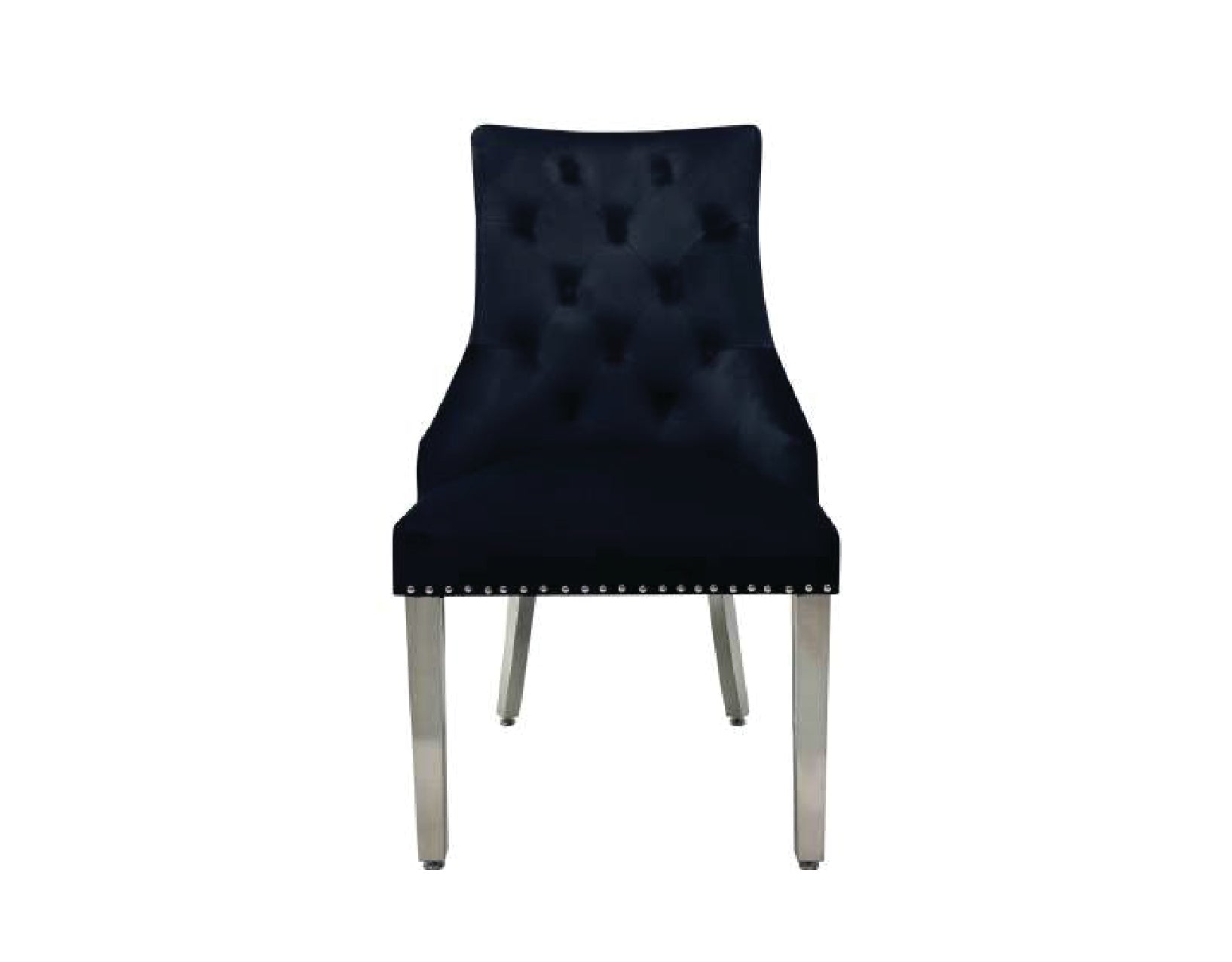 VALENCIA VELVET FABRIC DINING CHAIR