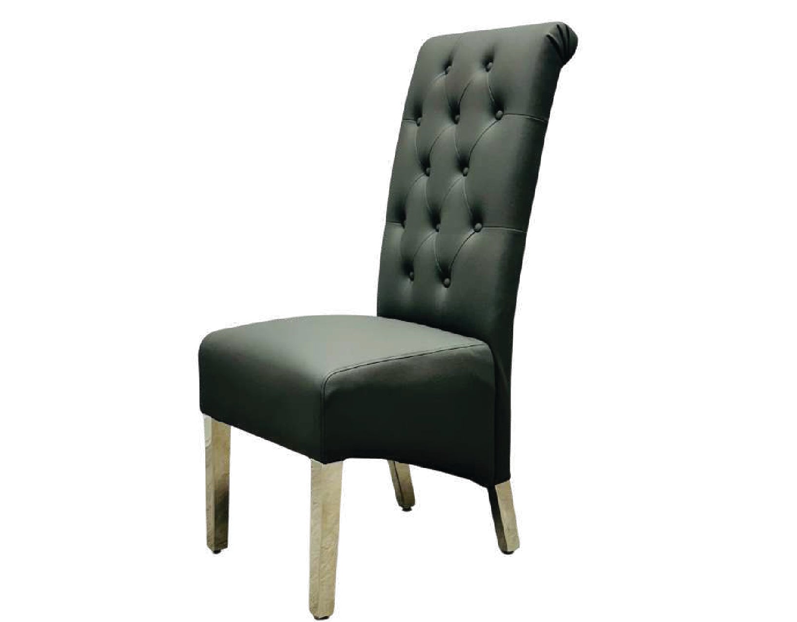 SOFIA LEATHER EFFECT DINING CHAIRS