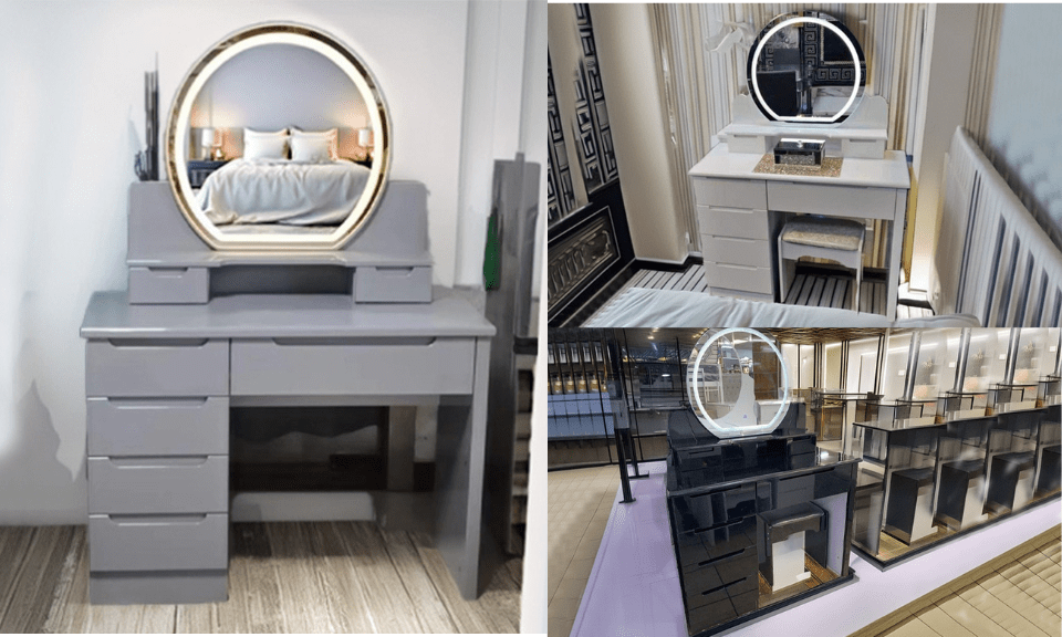 HALF ROUND SW-4 DRESSING TABLE