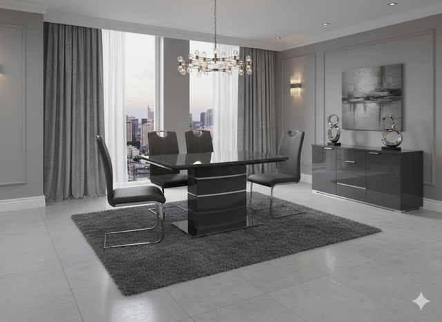 MILAN FIXED TOP DINING TABLE