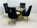 SOFIA BLACK & GOLD TABLE