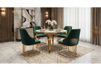SOFIA CREAM DINING TABLE with LASCO CHAIRS