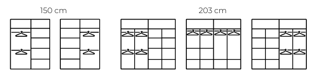 RINGO WARDROBE 2 DOOR