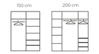 SMART WARDROBE 2 DOOR