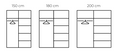INFINITY WARDROBE 2 DOOR