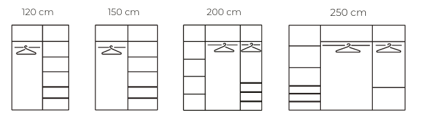 MANHATTAN WARDROBE 2 & 3 DOOR