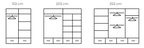SYCYLIA WARDROBE 2 & 3 DOOR
