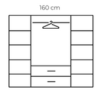 XD1 WARDROBE 4 DOOR