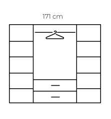 LONDON WARDROBE 4 DOOR