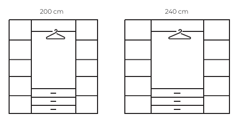 BELLUNO WARDROBE 4 DOOR