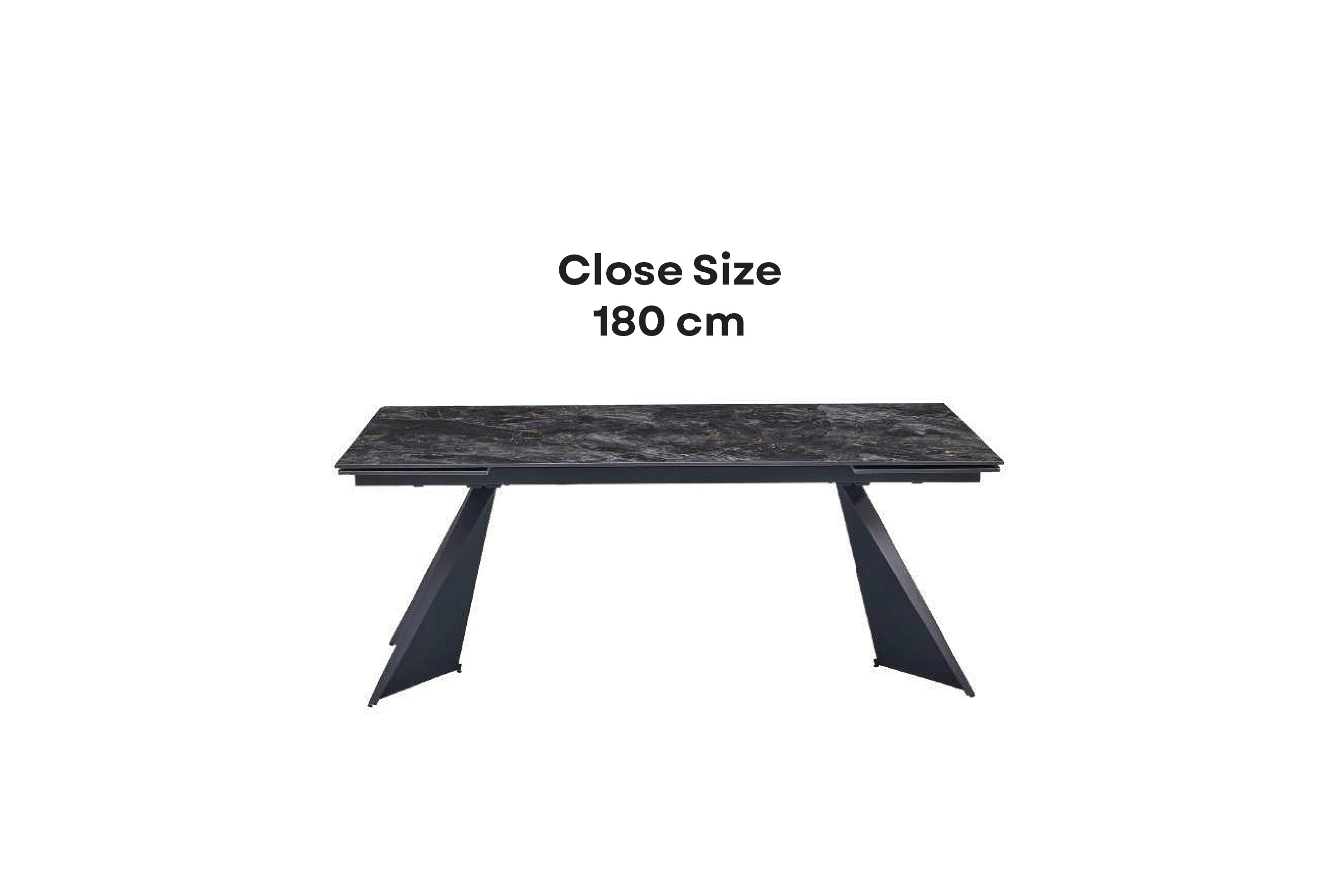 CHICAGO EXTENDABLE DINING TABLE (180 - 260)