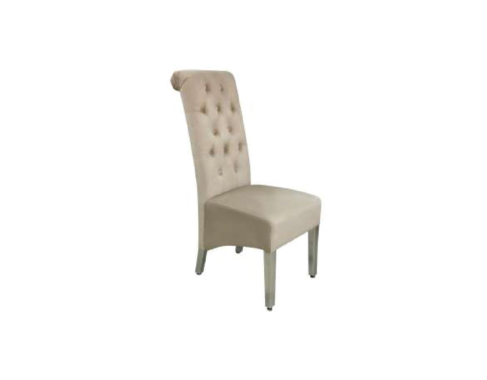 SOFIA VELVET FABRIC DINING CHAIR
