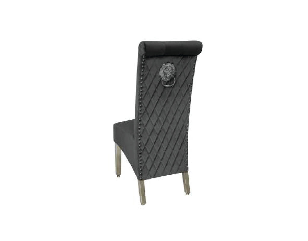 SOFIA VELVET FABRIC DINING CHAIR