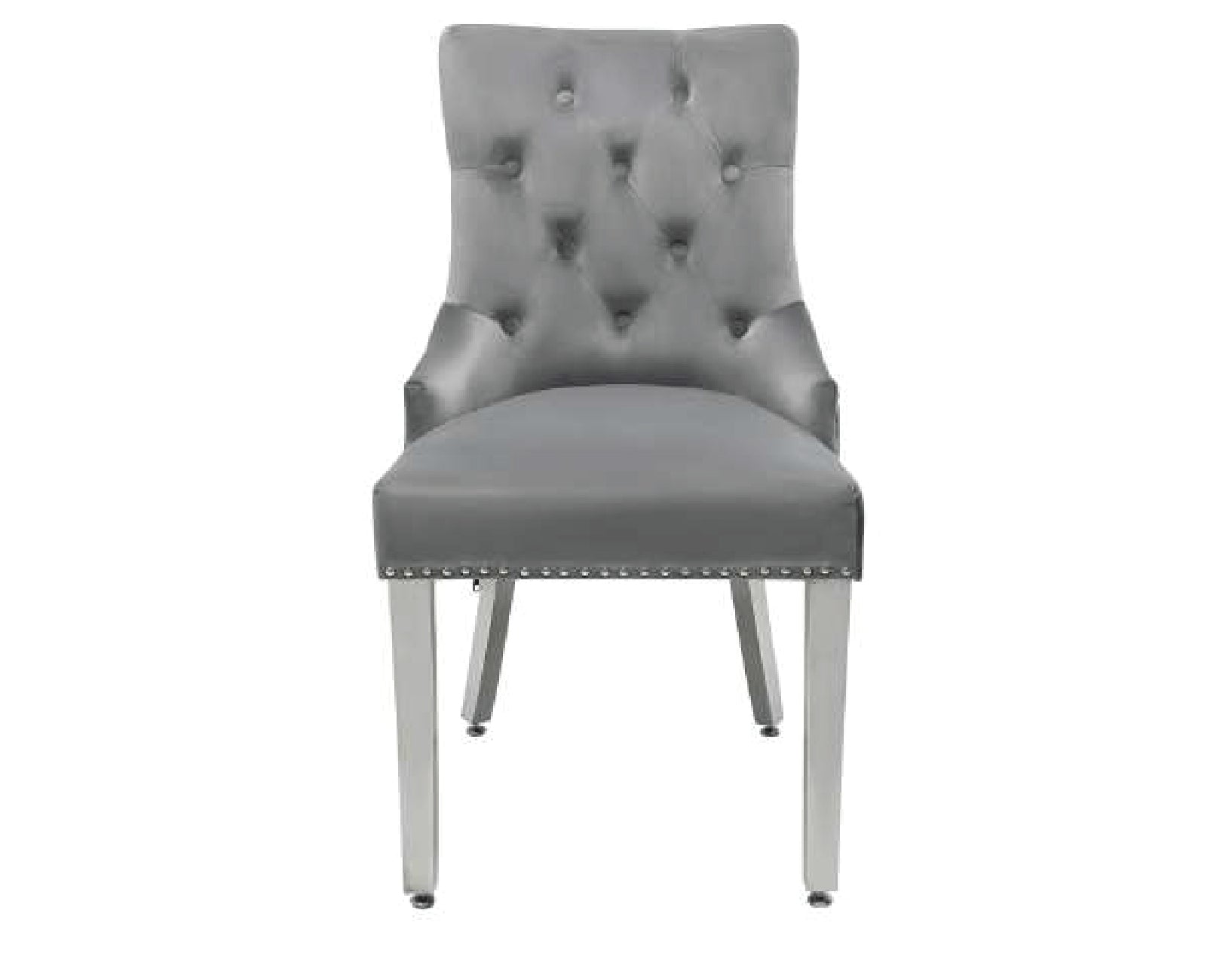 VALENCIA VELVET FABRIC DINING CHAIR