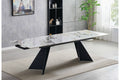 CHICAGO DINING SET (180 - 260) + 4 CHAIRS