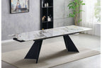 CHICAGO DINING SET (180 - 260) + 4 CHAIRS