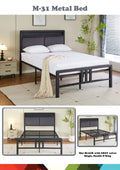 GRAPHITE M-31 METAL BED