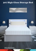 TOKYO 307 HIGH GLOSS STORAGE BED