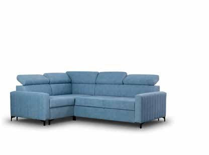 BLUE SOFA BED