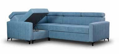 BLUE SOFA BED