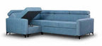 BLUE SOFA BED