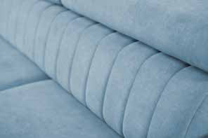 BLUE SOFA BED