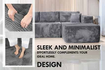 SMART L-SHAPE SOFA IN BOX