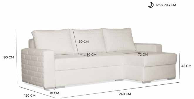 BRICK SOFA BED