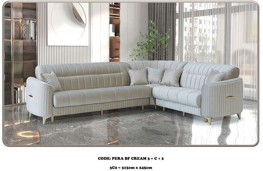 PERA BF CORNER SOFA BED